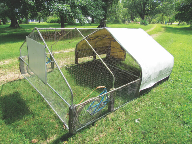 Meat Chicken Tractor Plans Grit